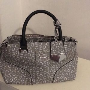 Gray Guess Handbag